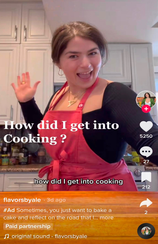 A screenshot from a TikTok post.